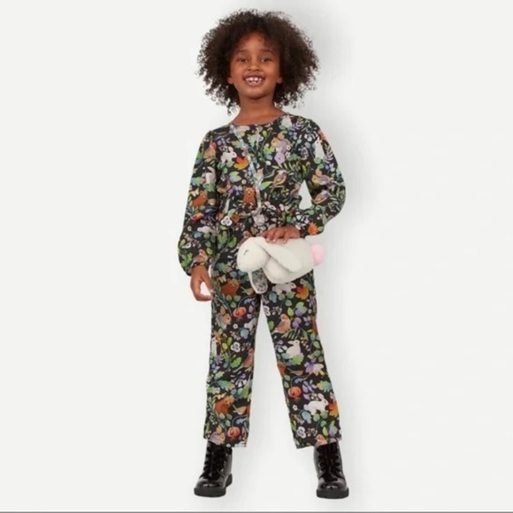 H&M x Whooli Chen Lyocell Woodlands Jumpsuit Size 5t - Picture 5 of 5